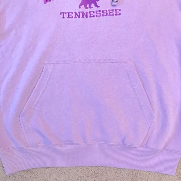 Great Smoky Mountains Tennessee Hoodie Sweatshirt Adult Large Oversized Purple - Picture 7 of 8